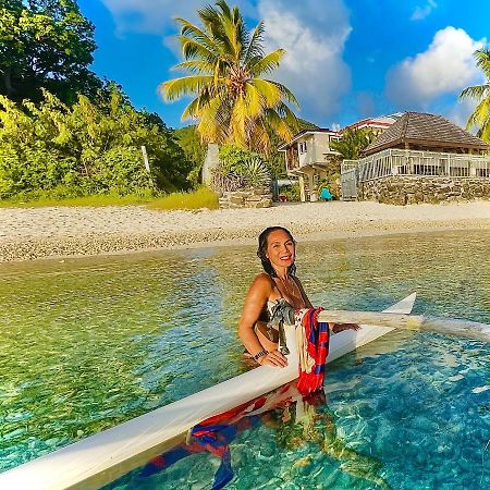 Manava Huahine Beach House Apartment Fare Bagian luar foto