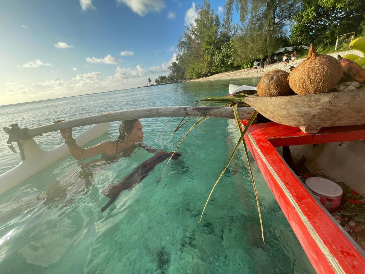 Manava Huahine Beach House Apartment Fare Bagian luar foto