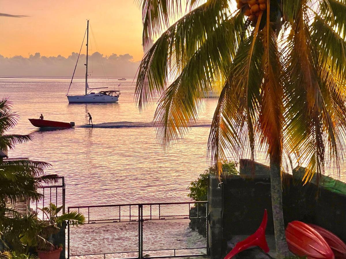Manava Huahine Beach House Apartment Fare Bagian luar foto